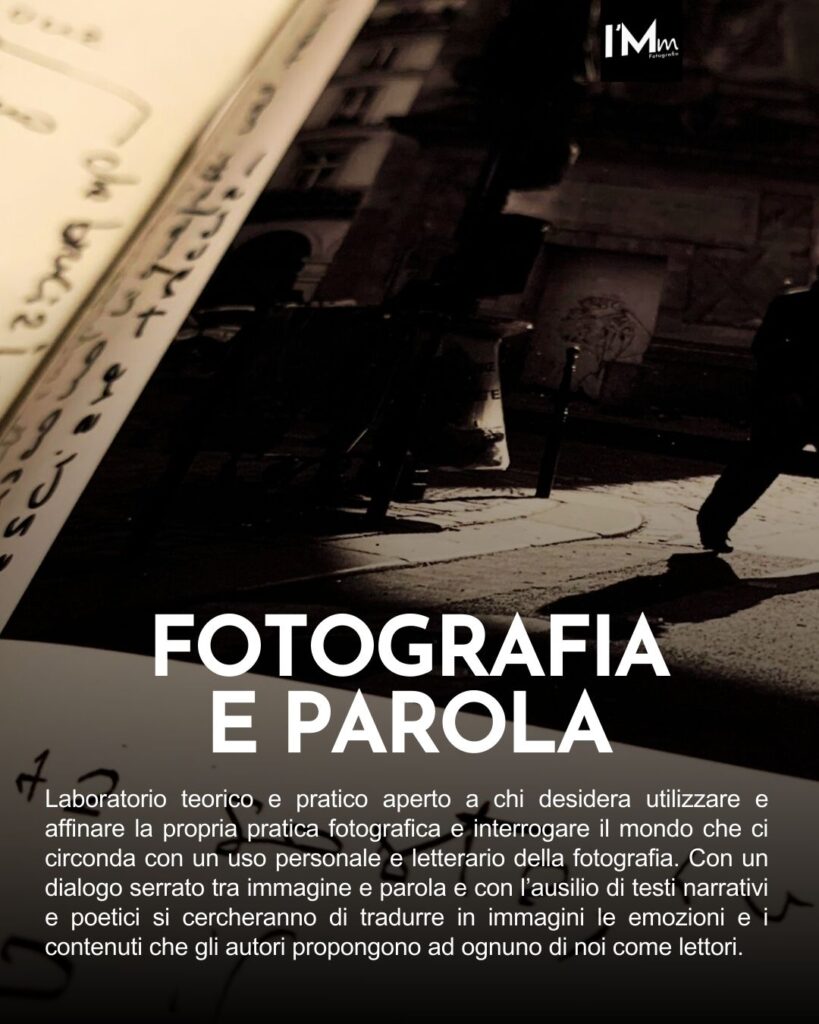 fotografia e parola